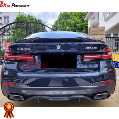 MP Style Carbon Fiber Rear Diffuser For BMW 5 Series F90 M5 2017-2023