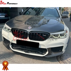 CS Style Dry Carbon Fiber Hood For BMW 5 Series F90 M5 G30 2017-2023