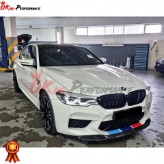 GTS Style Carbon Fiber Front Lip For BMW 5 Series F90 M5 2017-2019