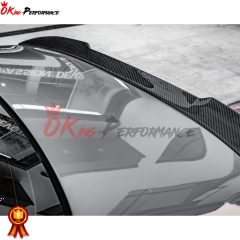 CS-Style Dry Carbon Fiber Rear Spoiler Trunk Wing For BMW 5 Series G30 G38 F90 M5 2017-2023