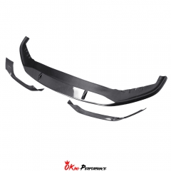 MP Style Carbon Fiber Front Lip For BMW 5 Series F90 M5 LCI 2020-2023