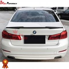 M4 Style Dry Carbon Fiber Rear Spoiler Trunk Wing For BMW 5 Series G30 G38 F90 M5 2017-2023