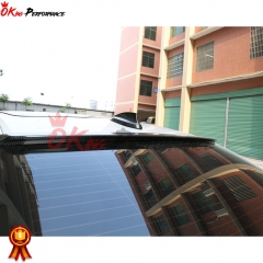 AC Style Carbon Fiber Roof Spoiler For BMW 5 Series G30 G38 2017-2023