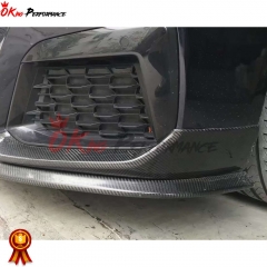 MP Style Carbon Fiber Front Lip For BMW 5 Series G30 G38 LCI 2020-2023