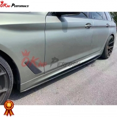 MP Style Carbon Fiber Side Skirt For BMW 5 Series G30 G38 F90 M5 2017-2023