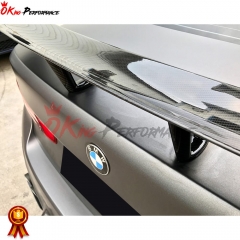 AC-Style Dry Carbon Fiber Rear Spoiler GT Wing For BMW 5 Series G30 G38 F90 M5 2017-2023