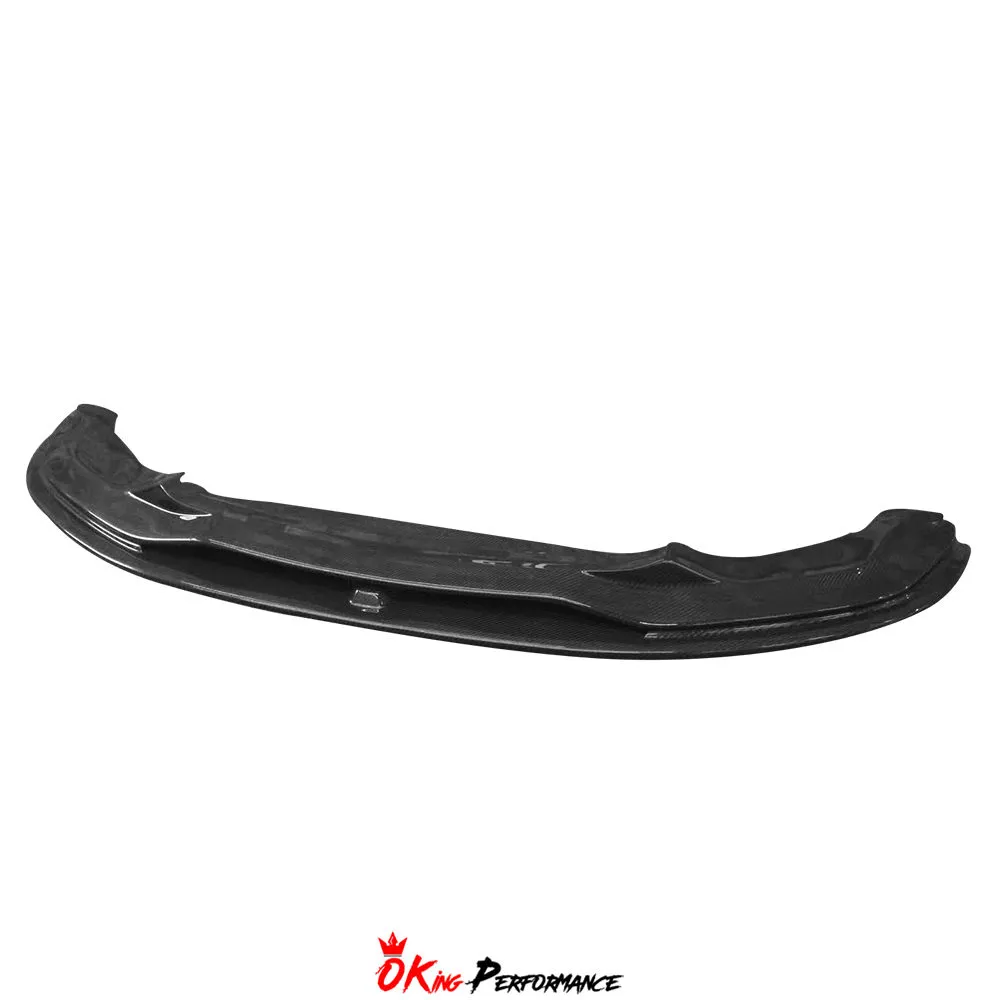 PSM Style Dry Carbon Fiber Front Lip With Under Lip For BMW M3 M4 F80 F82 F83 2014-2020