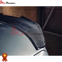 PSM Style Carbon Fiber Rear Spoiler For BMW M3 M4 F80 F82 F83 2014-2020