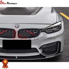 MP Style Dry Carbon Fiber Front Lip For BMW M3 M4 F80 F82 F83 2014-2020