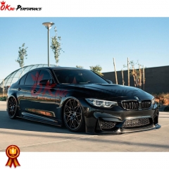 Vorsteiner Style Carbon Fiber Front Lip For BMW M3 M4 F80 F82 F83 2014-2020