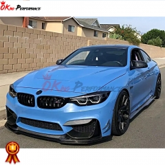 PSM Style Carbon Fiber Side Skirt For BMW M4 F82 2014-2020