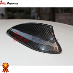 Dry Carbon Fiber Roof Shark Fin Antenna Cover For BMW M3 M4 F80 F82 2014-2020