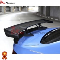 3D Style Carbon Fiber Rear Spoiler GT Wing For BMW M3 M4 F80 F82 F83 2014-2020