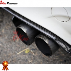 Carbon Fiber Exhaust Tips For BMW M3 M4 F80 F82 2014-2020