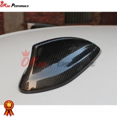 Dry Carbon Fiber Roof Shark Fin Antenna Cover For BMW M3 M4 F80 F82 2014-2020
