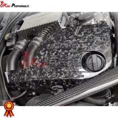 Forged Dry Carbon Fiber Engine Cover For BMW M3 M4 F80 F82 2014-2020