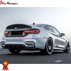 CSL Style Carbon Fiber Rear Trunk Boot Lid For BMW M4 F82 2014-2020
