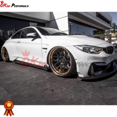 Vorsteiner GTRS4 Style Glass Fiber Fiber Wide Body Kit For BMW M4 F82 2014-2020