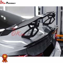 Vorsteiner Style Carbon Fiber Rear Spoiler GT Wing For BMW M3 M4 F80 F82 F83 2014-2020