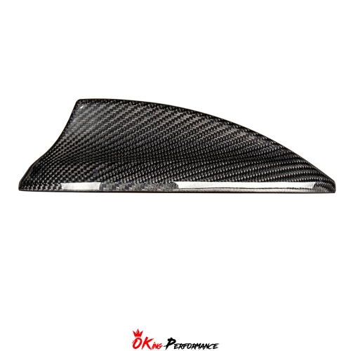 Carbon Fiber Roof Shark Fin Antenna Cover Trim For BMW F87 M2 M2C 2016-2019