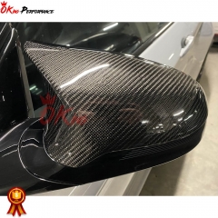 ABS+Carbon Fiber Mirror Cover Replacement For BMW F87 M2C RHD 2016-2019