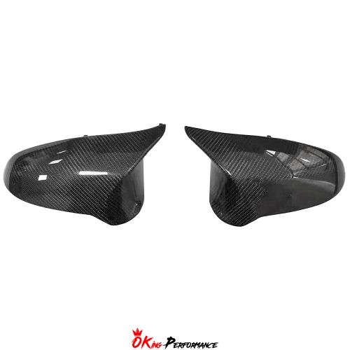 ABS+Carbon Fiber Mirror Cover Replacement For BMW F87 M2C RHD 2016-2019