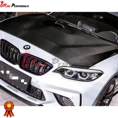 GTS Style Dry Carbon Fiber Hood For BMW F87 M2 M2C 2016-2019