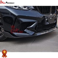 M2C MP Style Dry Carbon Fiber Front Lip For BMW F87 M2C 2016-2019