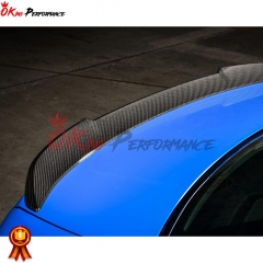 CS Style Dry Carbon Fiber Rear Spoiler Trunk Wing For BMW F87 M2 M2C 2016-2019