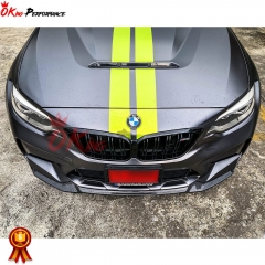 CS Style Carbon Fiber Front Lip For BMW F87 M2C 2016-2019