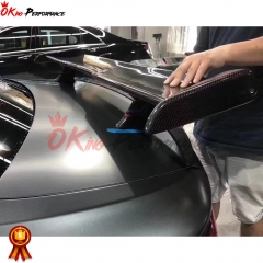 MP Style Dry Carbon Fiber Rear Spoiler GT Wing For BMW F87 M2 M2C 2016-2019