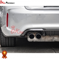 MP Style Dry Carbon Fiber Rear Diffuser For BMW F87 M2 M2C 2016-2019