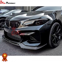 Vorsteiner Style Carbon Fiber Front Lip For BMW F87 M2 2016-2019