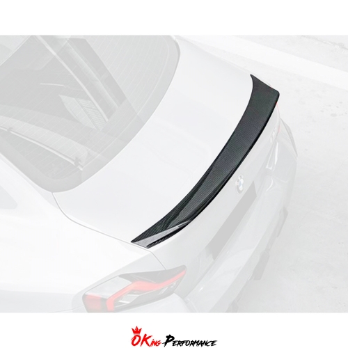 Kabel Style Dry Carbon Fiber Rear Spoiler Trunk Wing For BMW G87 M2 2023