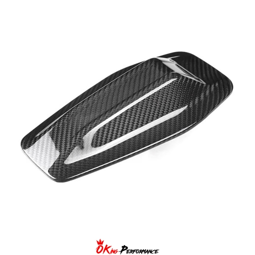 Dry Carbon Fiber Roof Shark Fin Antenna Cover For BMW G87 M2 2023