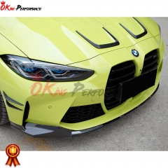 MP Style Dry Carbon Fiber Front Lip For BMW G80 M3 G82 M4 2020-2024