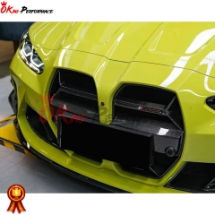 CSL Style Dry Carbon Fiber Grille For BMW G80 M3 G82 M4 2020-2024