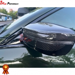ABS + Carbon Fiber Mirror Cover (replacement) For BMW G80 M3 G82 M4 2020-2024