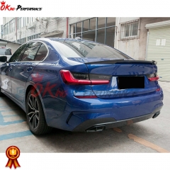 M4 Style Dry Carbon Fiber Trunk Spoiler Rear Wing For BMW G80 M3 G82 M4 2020-2024
