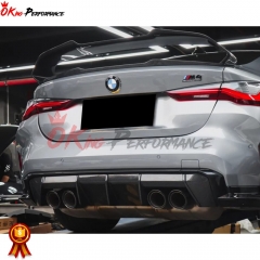 OEM Style Dry Carbon Fiber Rear Diffuser For BMW G80 M3 G82 M4 2020-2024