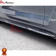 OEM Style Dry Carbon Fiber Side Skirt For BMW G82 M4 G83 2020-2024