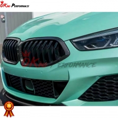 Dry Carbon Fiber Front Grille For BMW 8 Series G14 G15 G16 2018-2022