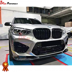 3D Style Dry Carbon Fiber Aero Kit For BMW F97 X3M 2019-2021