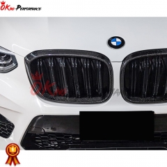 Carbon Fiber Front Grille For BMW F97 X3M F98 X4M 2019-2021