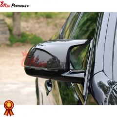 Carbon Fiber Replacement Mirror Cover For BMW F97 X3M F98 X4M 2019-2021