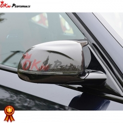 Carbon Fiber Replacement Mirror Cover For BMW F97 X3M F98 X4M 2019-2021
