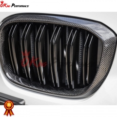 Carbon Fiber Front Grille For BMW F97 X3M F98 X4M 2019-2021