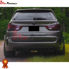 RKP Style Carbon Fiber Rear Diffuser For BMW X5M F85 X6M F86 2015-2018