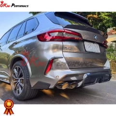 RNG Style Carbon Fiber Rear Diffuser For BMW F95 X5M 2019-2023