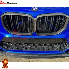 Manhart Style Carbon Fiber Front Lip For BMW F95 X5M 2019-2023